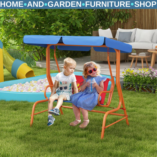 Kids garden swing bench - swing, with