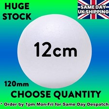 SOLID Polystyrene Balls 12cm