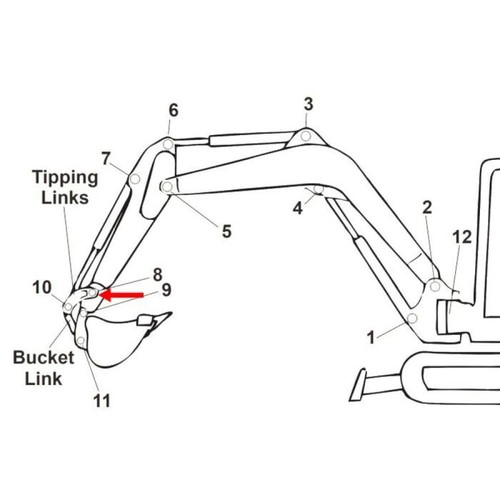 Bush for kubota - 8),