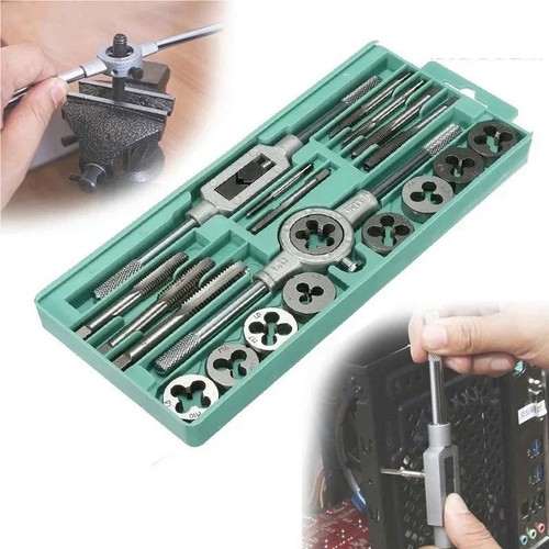 20pcs metric tap and die - die, set
