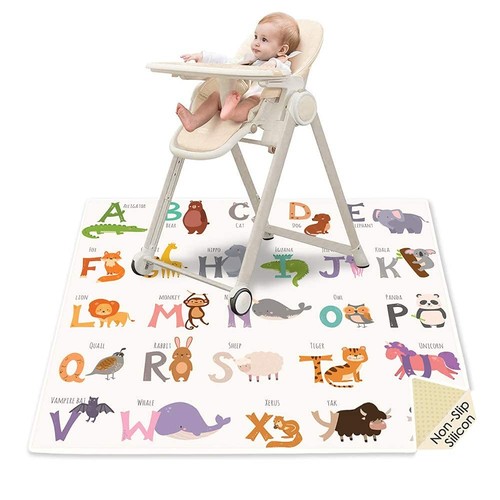 Splash mat under highchair - mat,