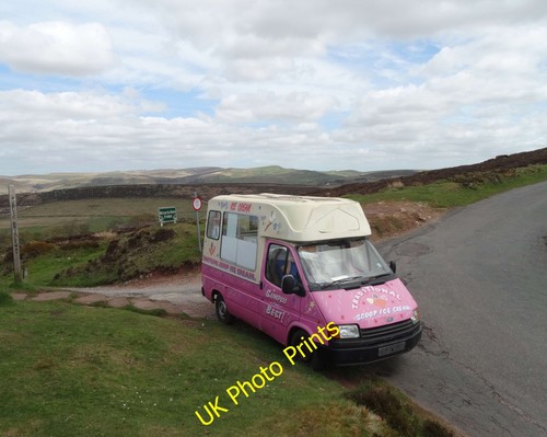 Photo 12x8 ice cream van - ice,