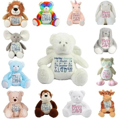 Personalised teddy bear baby - teddy, baby's