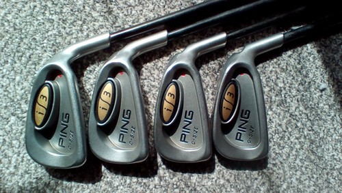 Ping irons 3456 - red, dot