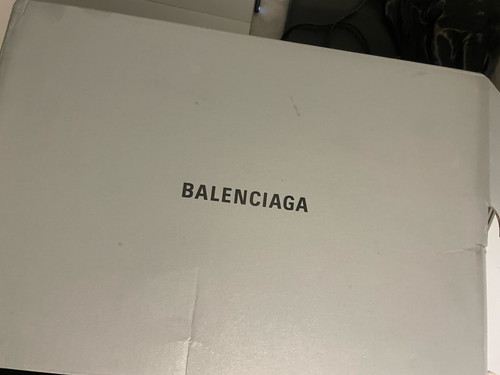 Balenciaga men black lace up - men's,