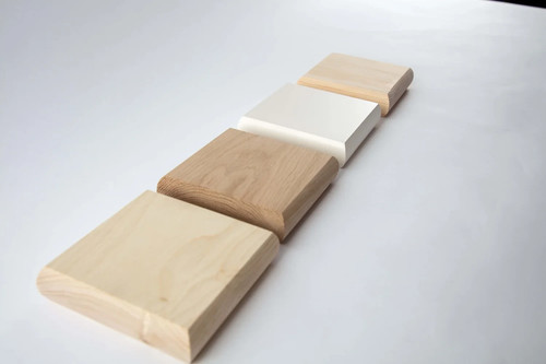 Bull nose flat newel cap - nose,