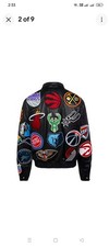 Men's Bomber NBA Collage Vegan
