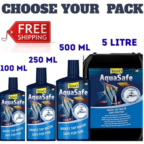 Tetra aquasafe fish tank water - tetra,