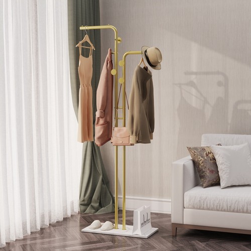 Double pole floor coat - coat, rack