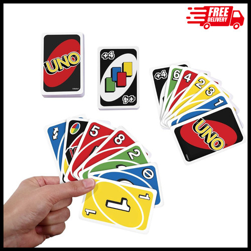 Mattel games uno - uno,, card