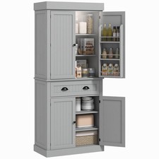 71" TALL Kitchen Food Pantry
