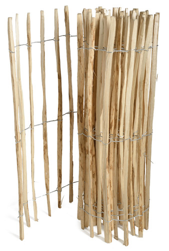 Picket fence piling 5inch - fence, 2-3.5inch
