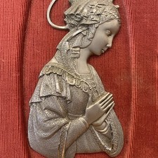Virgin Mary Plaque Christian