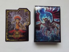YUGIOH 5DS BLACK WINGED DRAGON SLEEVES 70 PCS + FIELD CENTER *NEW & SEALED*