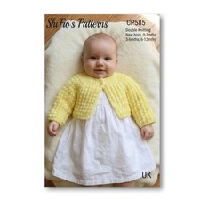 Crochet Pattern for Baby Shrug