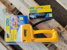 Rapid Staple Gun R13E for Upholstery and Textiles DIY Craft Stapler Repairs