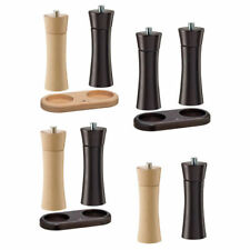 Zassenhaus Frankfurt Mill Set Wenge Colours/Natural, 18 cm, with/without Coasters