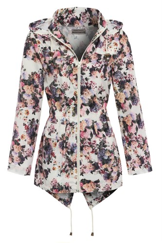 New rain mac ladies parka - new,