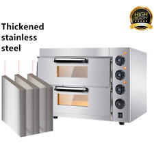 Convection Oven Electric Commercial Baking Stainless Steel 2 Baking Trays