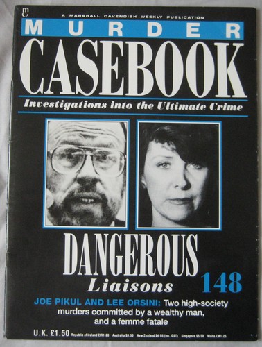 Murder casebook magazine issue - murder,