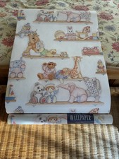 Vintage 1970s Children's Wallpaper ..Graham & Brown Nursery ...Rare “Stunning”