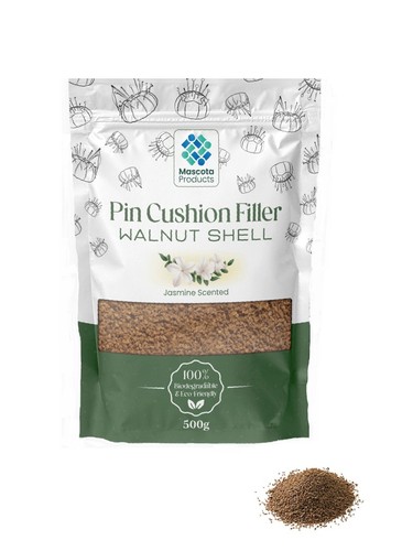 Pin cushion filler - , walnut