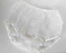 Frost Glass PVC Plastic Panties Vinyl Knickers, Pants, Diaper Cover M 26-34"