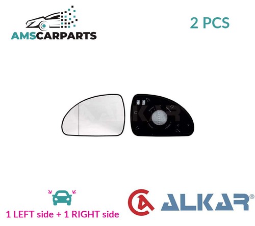 Rear view mirror glass pair - view,