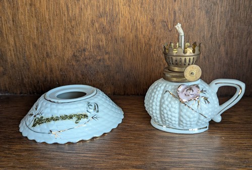 Vintage small white ceramic - vintage,