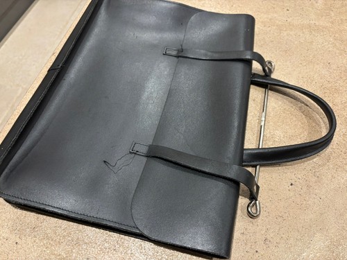 Music bag leather - bag,