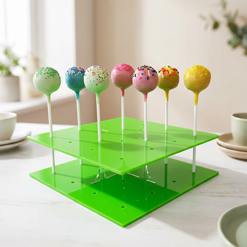 Square cake pop stand holder - cake,
