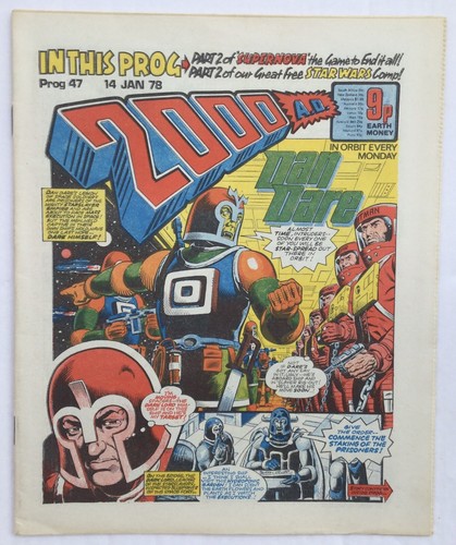 Rare 1978 2000ad prog - rare, 47