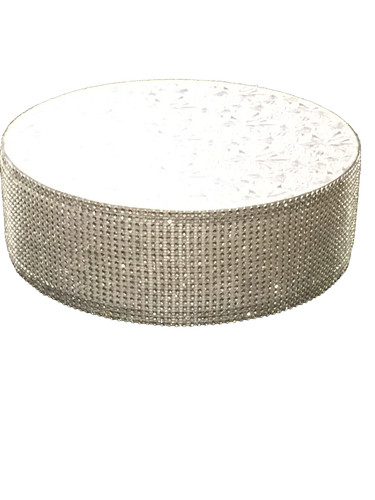Crystal cake stand - stand, round