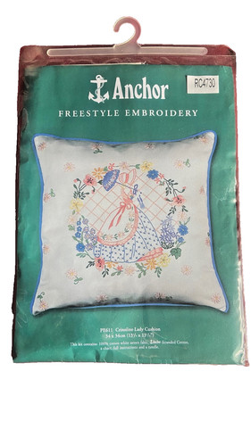 Anchor crinoline lady cushion - anchor,,