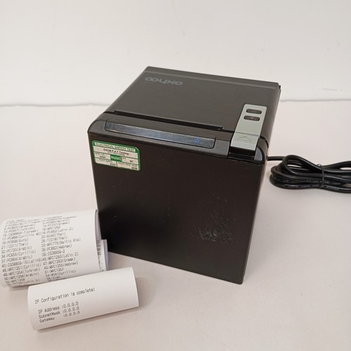 Oxhoo tp85 thermal - oxhoo, receipt
