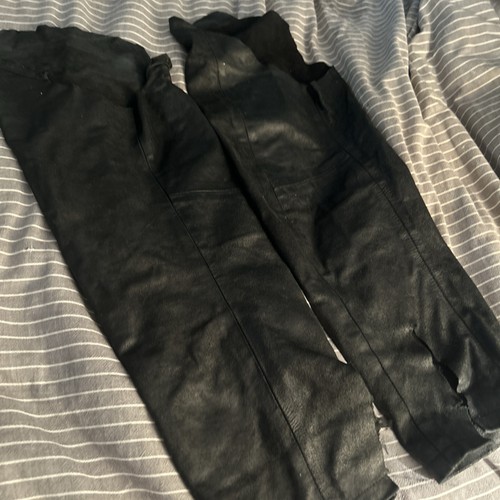 Vintage genuine black - genuine, leather