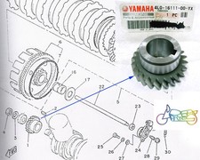 Yamaha RZ350 RD350YPVS RD350LC Clutch Gear Primary Drive NOS 4L0-16111-00-YX