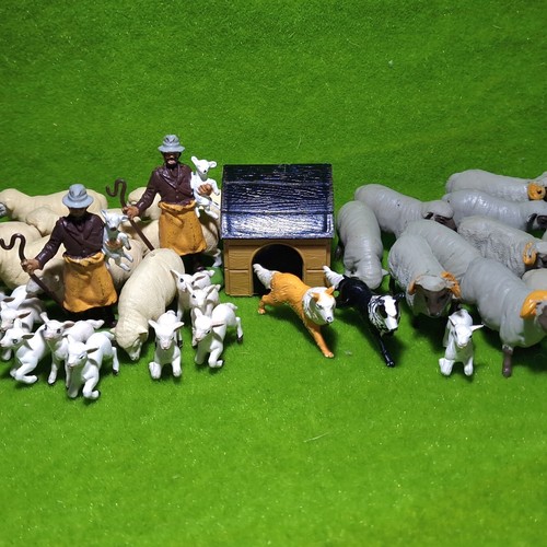 Britains farm sheep lambs - -,