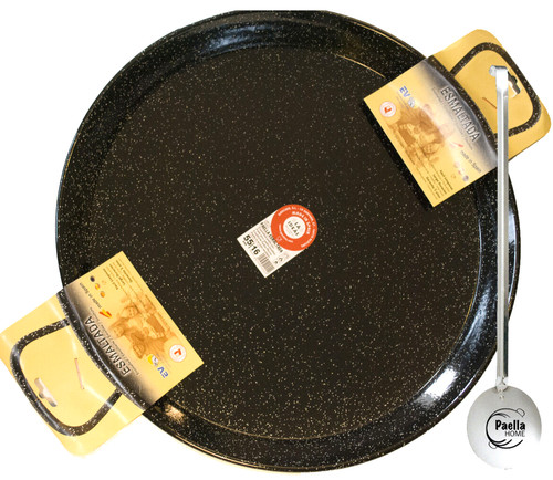 60cm enamelled paella pan - paella,