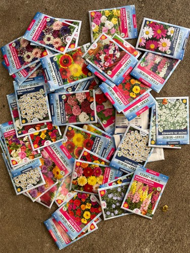 Assortment flower seeds - assortment,