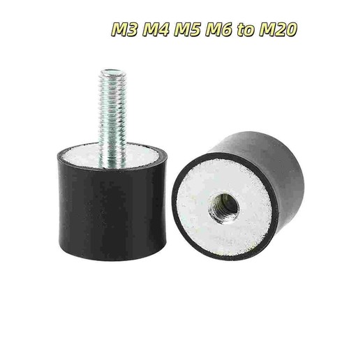 Rubber mount car - mount, bobbin