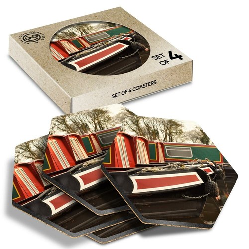 Hexagon coasters - x,