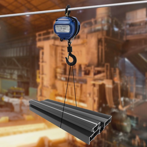 Ton 1000kg chain block - 1,