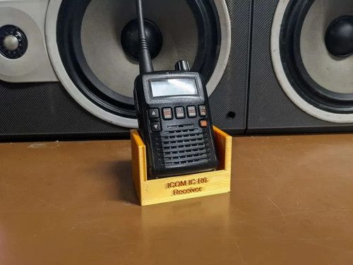 Desk stand for icom - icom, ic-r6