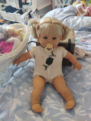 Vintage spanish crying doll - vintage,