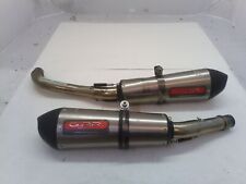 Kawasaki Z1000 07 08 Exhaust Terminal Muffler GPR Dented See Photo