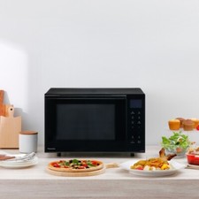 Panasonic NN-DF38PBBPQ 23L 1000W Compact Flatbed Combination Microwave Oven
