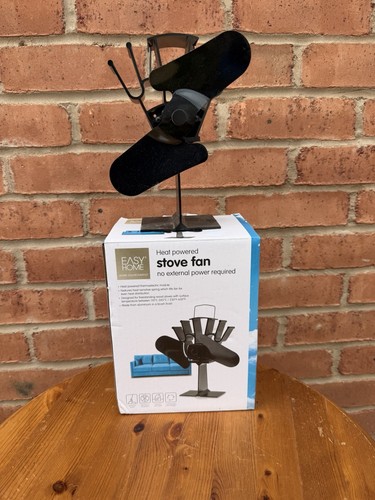 Heat powered stove - stove, fan