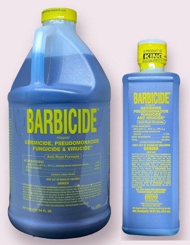 Barbicide disinfectant - barbicide,