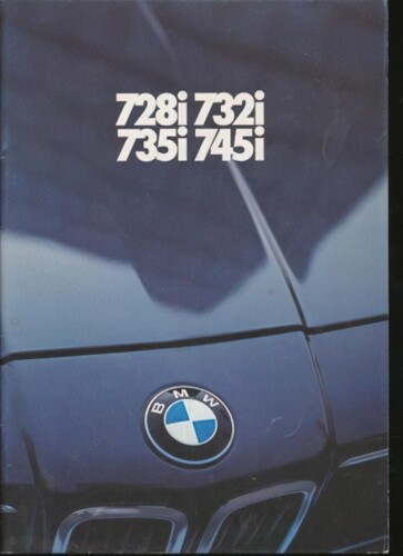 1981 bmw 728i 732i 735i - bmw,
